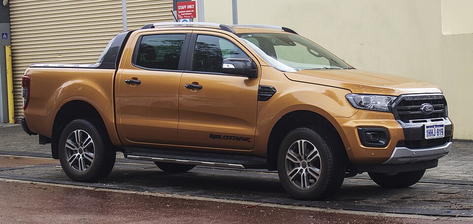Foto rujukan model Ford Ranger Wildtrak