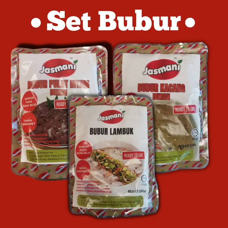 SET BUBUR — KACANG DURIAN