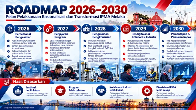 Slaid 22: Peta Jalan 2026–2030