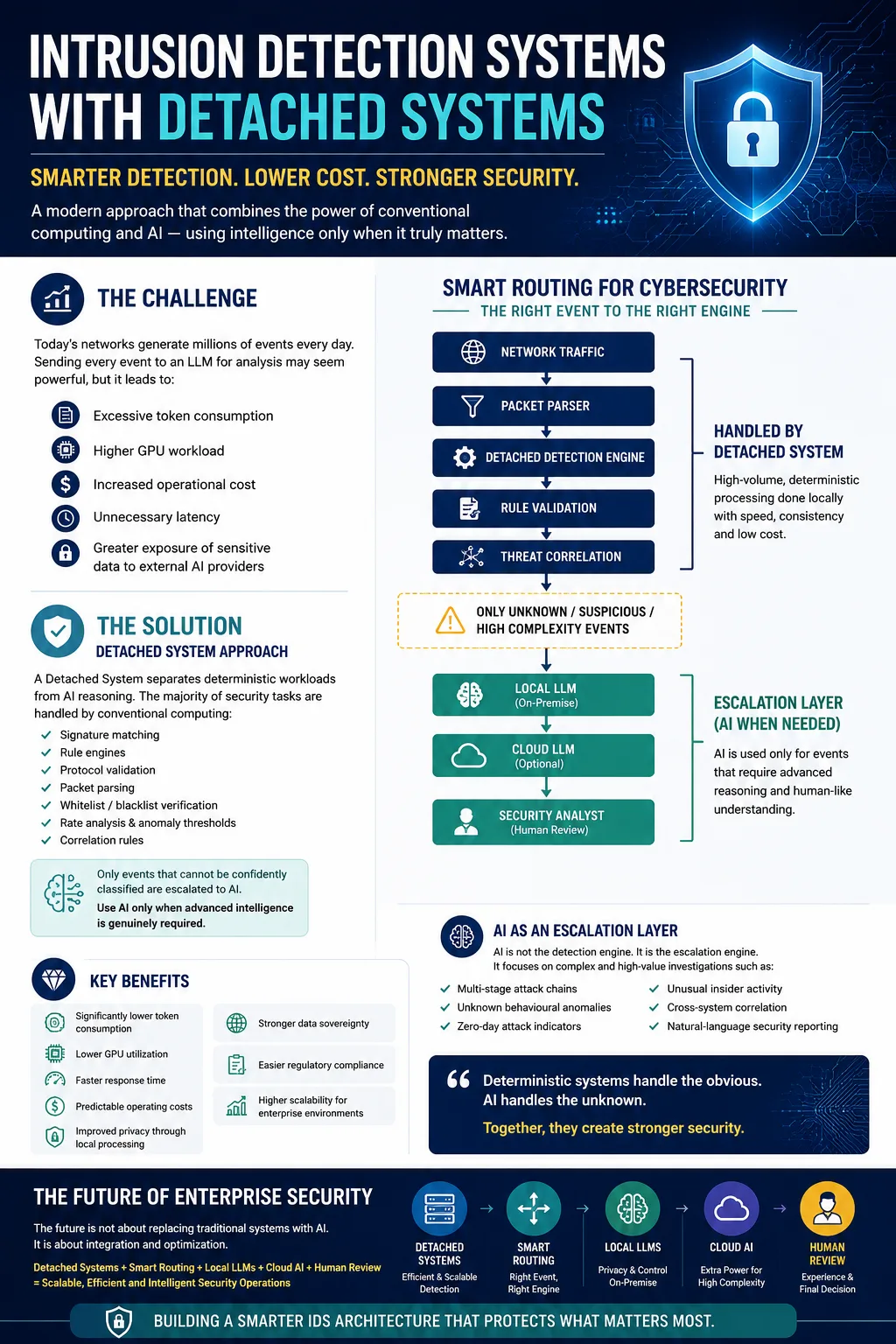 Detached Systems for Intelligent Threat Detection