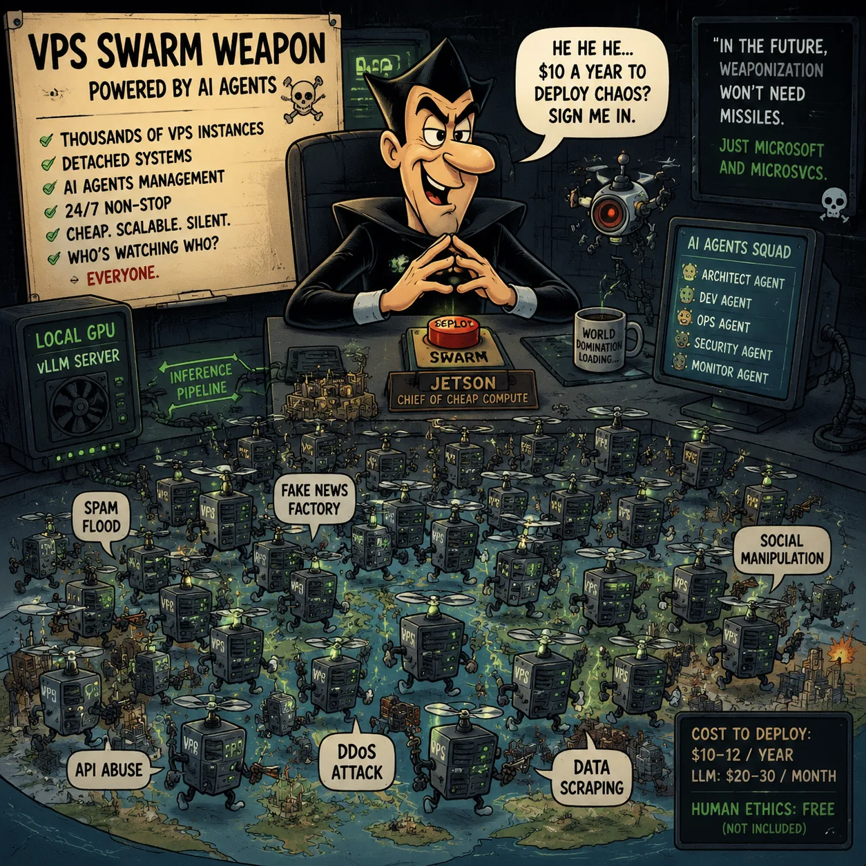 The Rise of the VPS Swarm Weapon