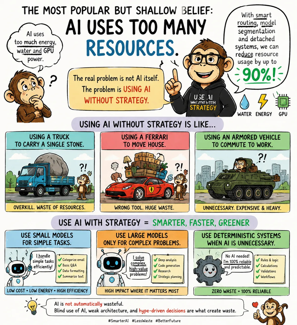 AI Tidak Boros Secara Automatik: Kesilapan Seni Bina & Strategi Yang Menghabiskan Sumber