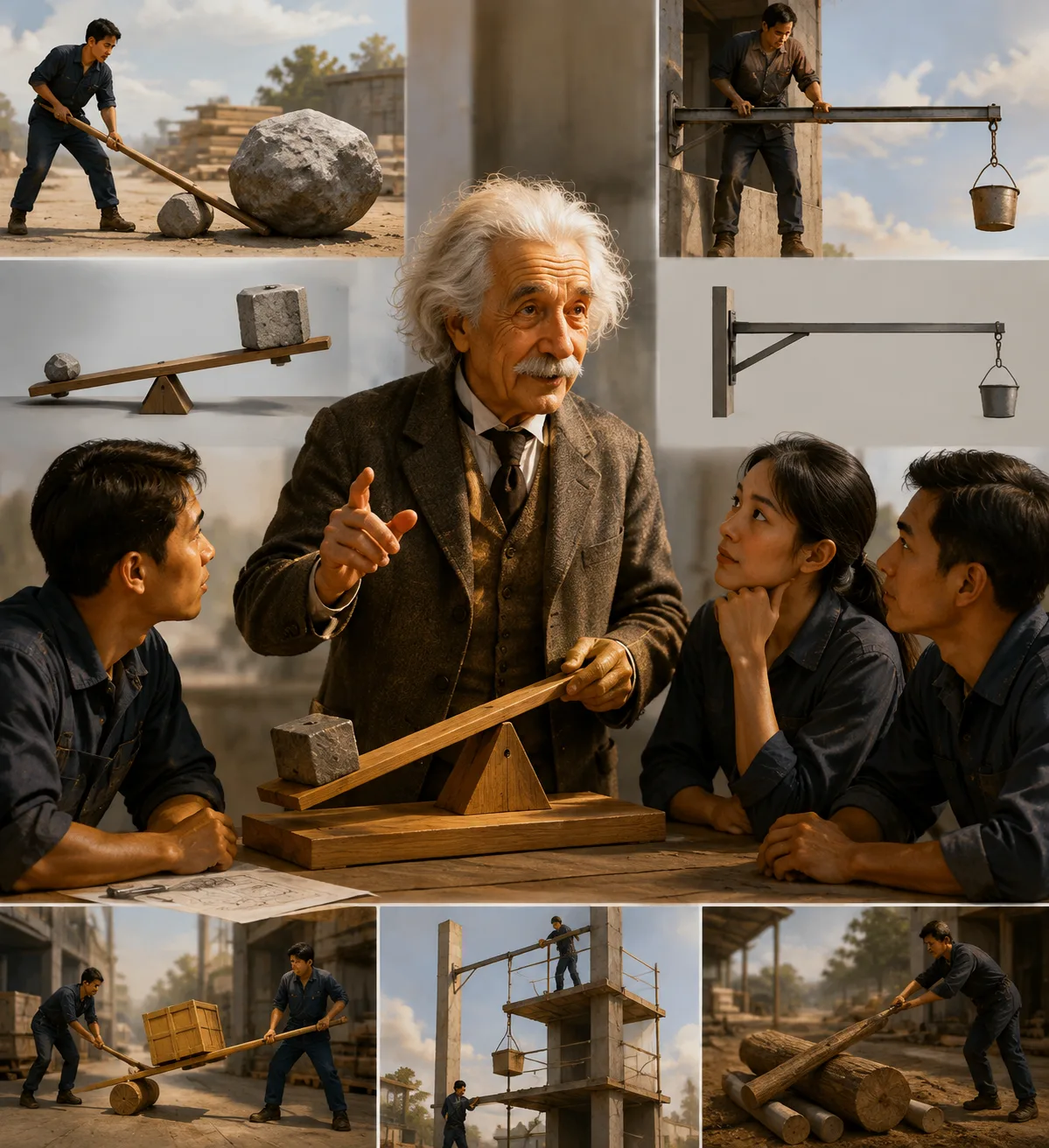 Physics Makes 重型 Work Lighter
