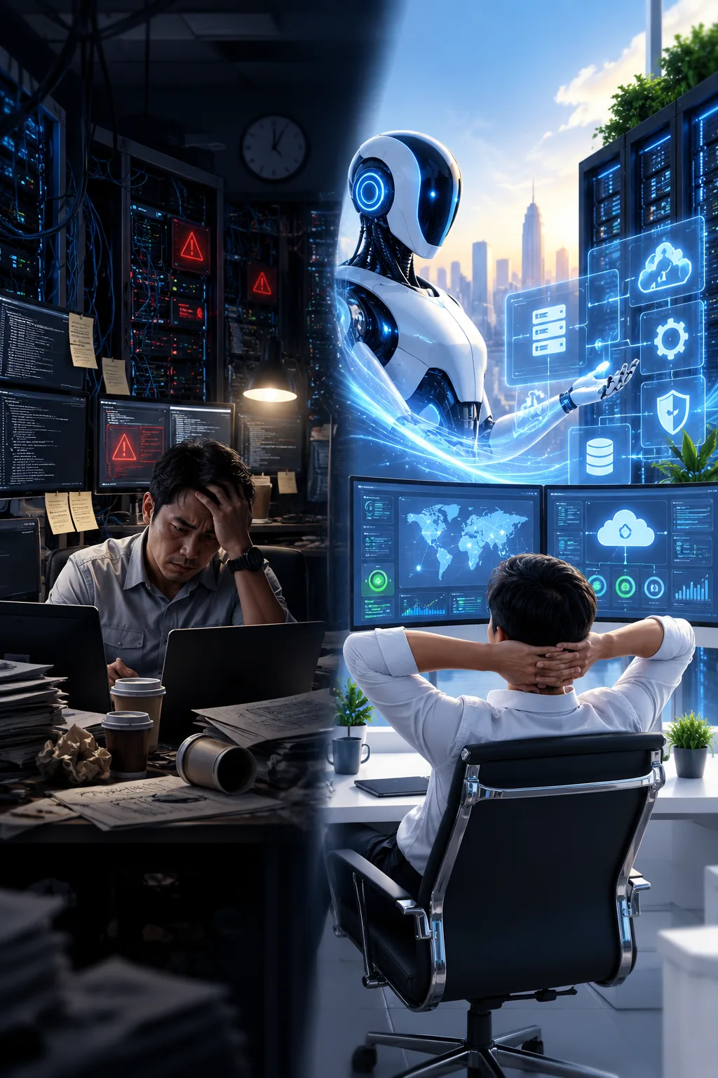 从 手动 服务器 管理 to AI 驱动 运营