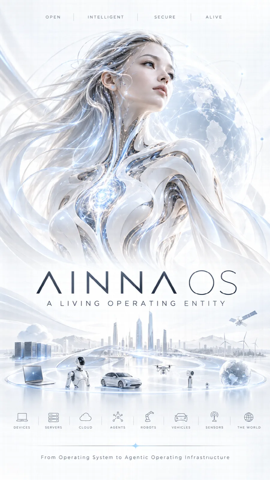 AINNA OS - 从 经营 系统 to Living 智能