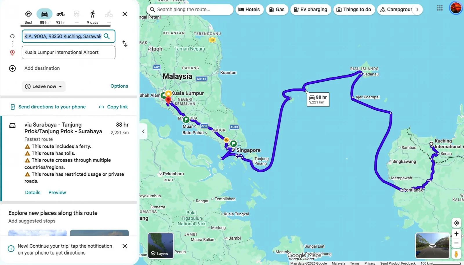TUJU vs WAZE - 马来西亚 政府