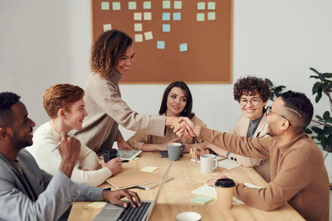 SME leaders collaborating during a digital transformation workshop